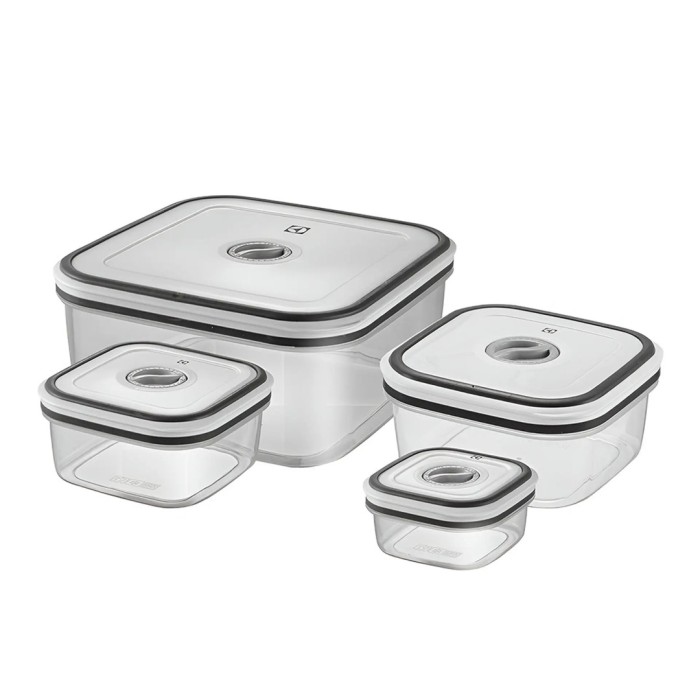 Conjunto de Potes Herméticos 4 Peças de Plástico Electrolux Conjunto de Potes Herméticos 4 Peças de Plástico Electrolux