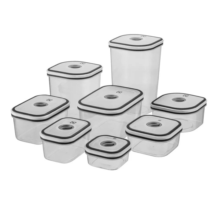 Conjunto de Potes Herméticos Electrolux 8 Unidades Conjunto de Potes Herméticos Electrolux 8 Unidades