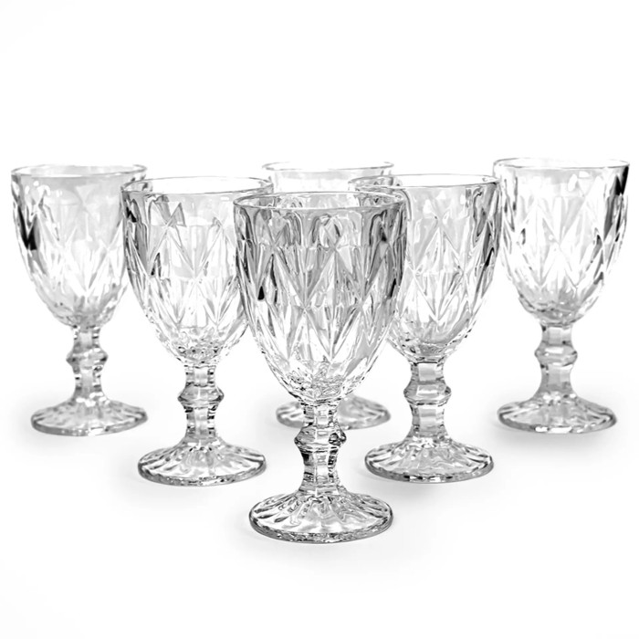 Conjunto de Taças 325ml 6 Peças Elegance Mark Blank Conjunto de Taças 325ml 6 Peças Elegance Mark Blank