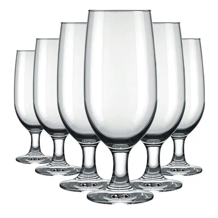 Jogo de Taças de Vidro 300mL 6 Peças Floripa Nadir Jogo de Taças de Vidro 300mL 6 Peças Floripa Nadir